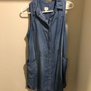 Chambray Dress